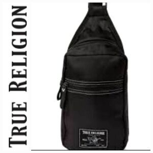 True Religion Buddha Logo Yeta Crossbody Bag
